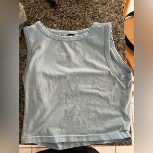 XS, light blue, tank top